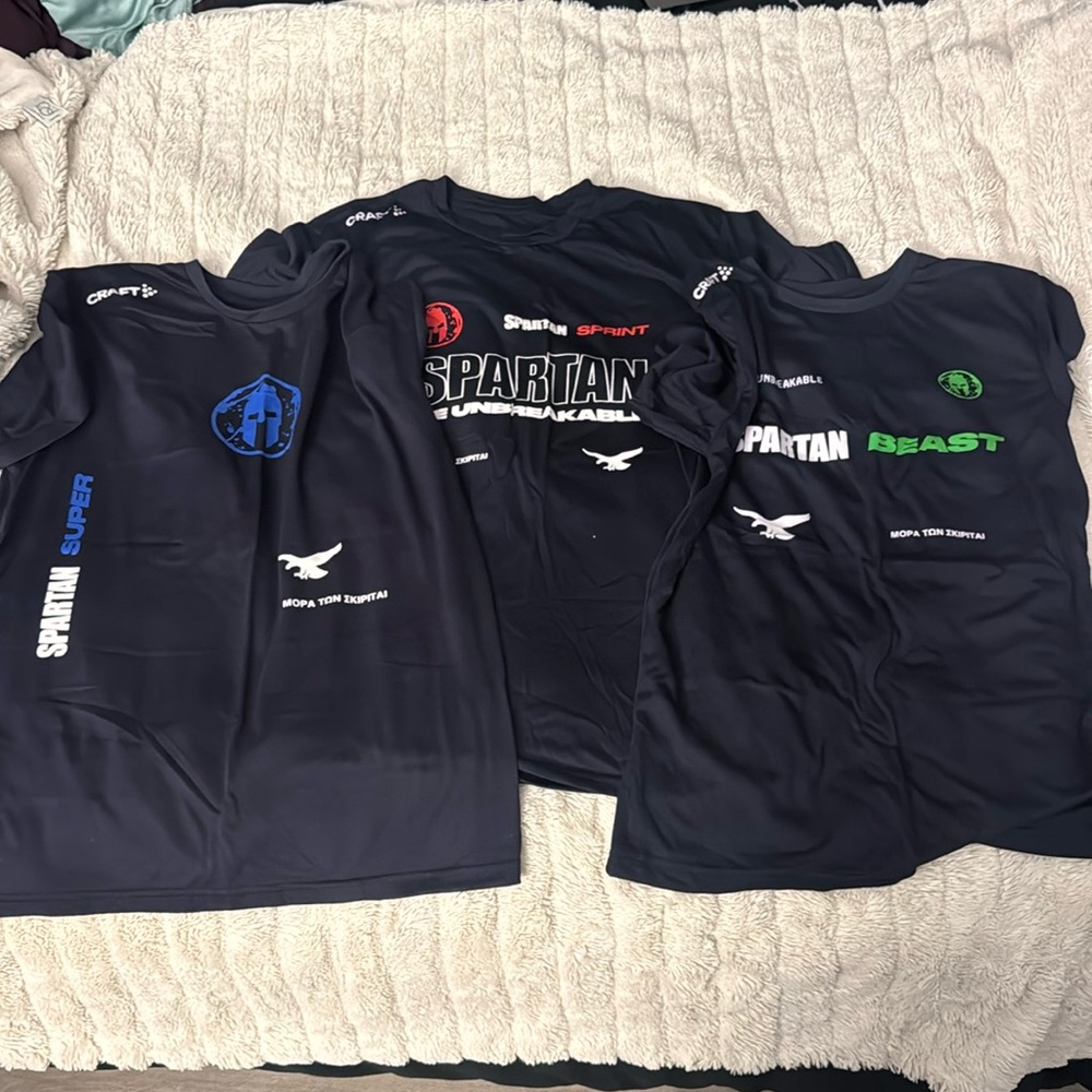 Spartan Shirt trifecta bundle
